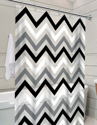 Cortina de Box Inteira – Estampa ZigZag