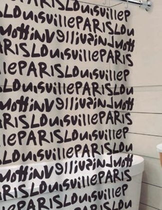 Cortina de Box Inteira – Estampa Paris