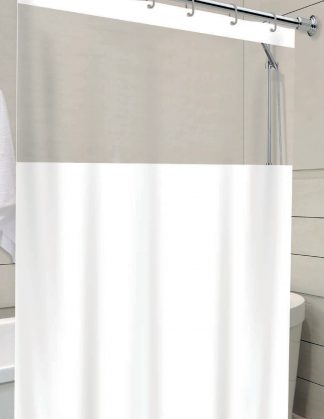 Cortina de Box Visor sem Silk - Branca