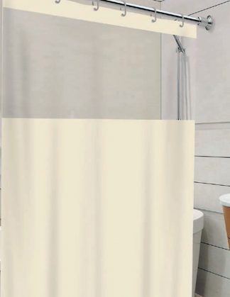 Cortina de Box Visor sem Silk - Bege