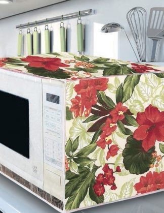 Capa de Microondas em Tecido Oxford