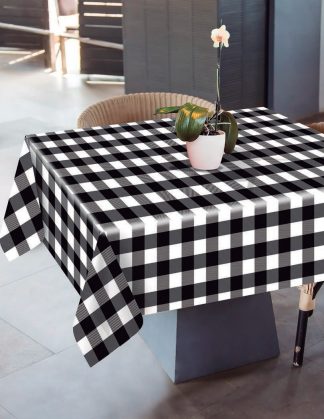 Toalha de mesa flanelada estampada